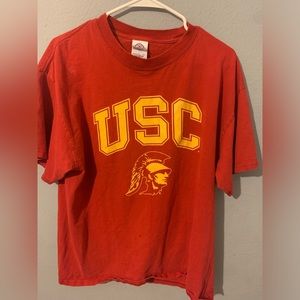 Vintage USC Spell Out Tee Shirt